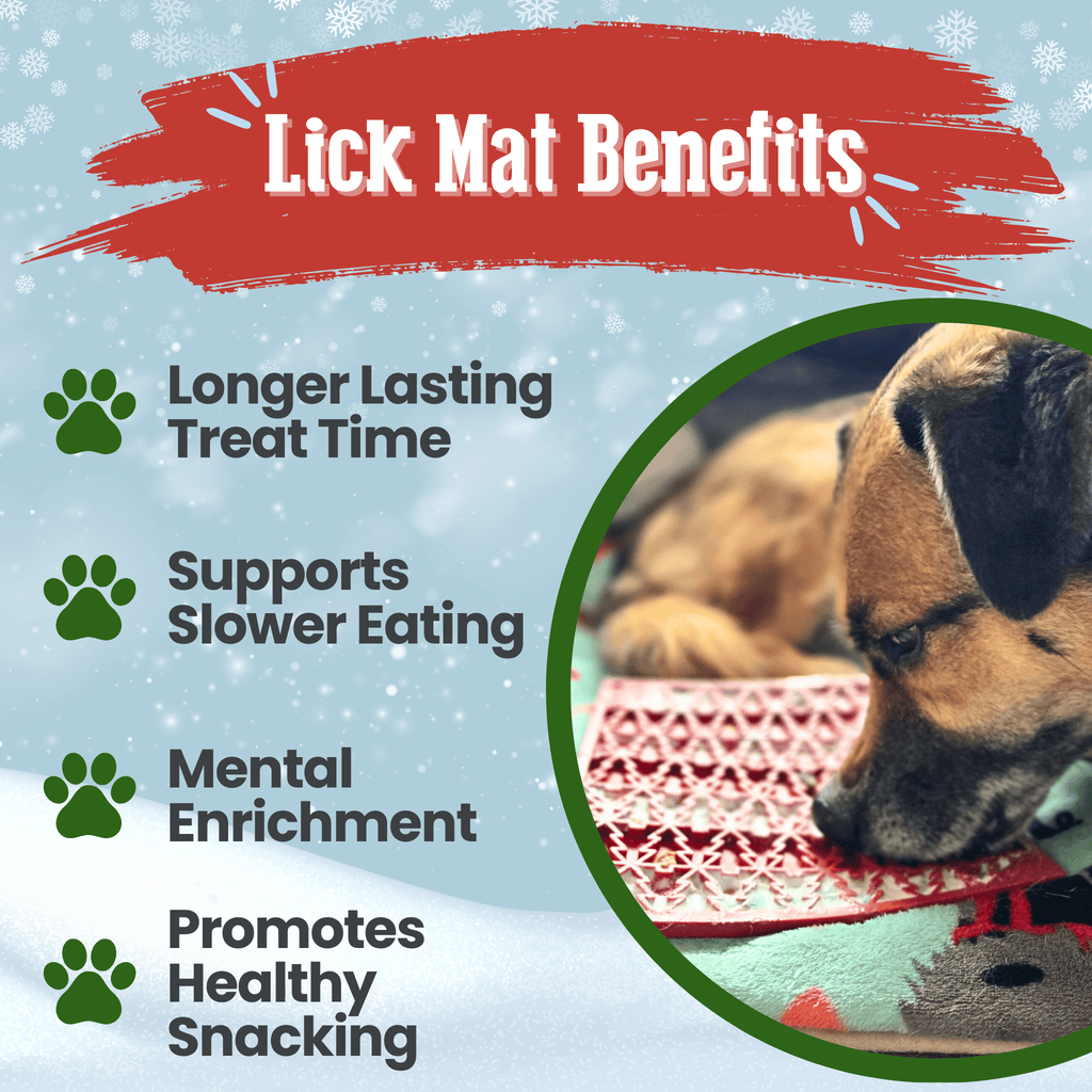 Dog Lick Mats | Slow Feeder & Enrichment Mat for Dogs